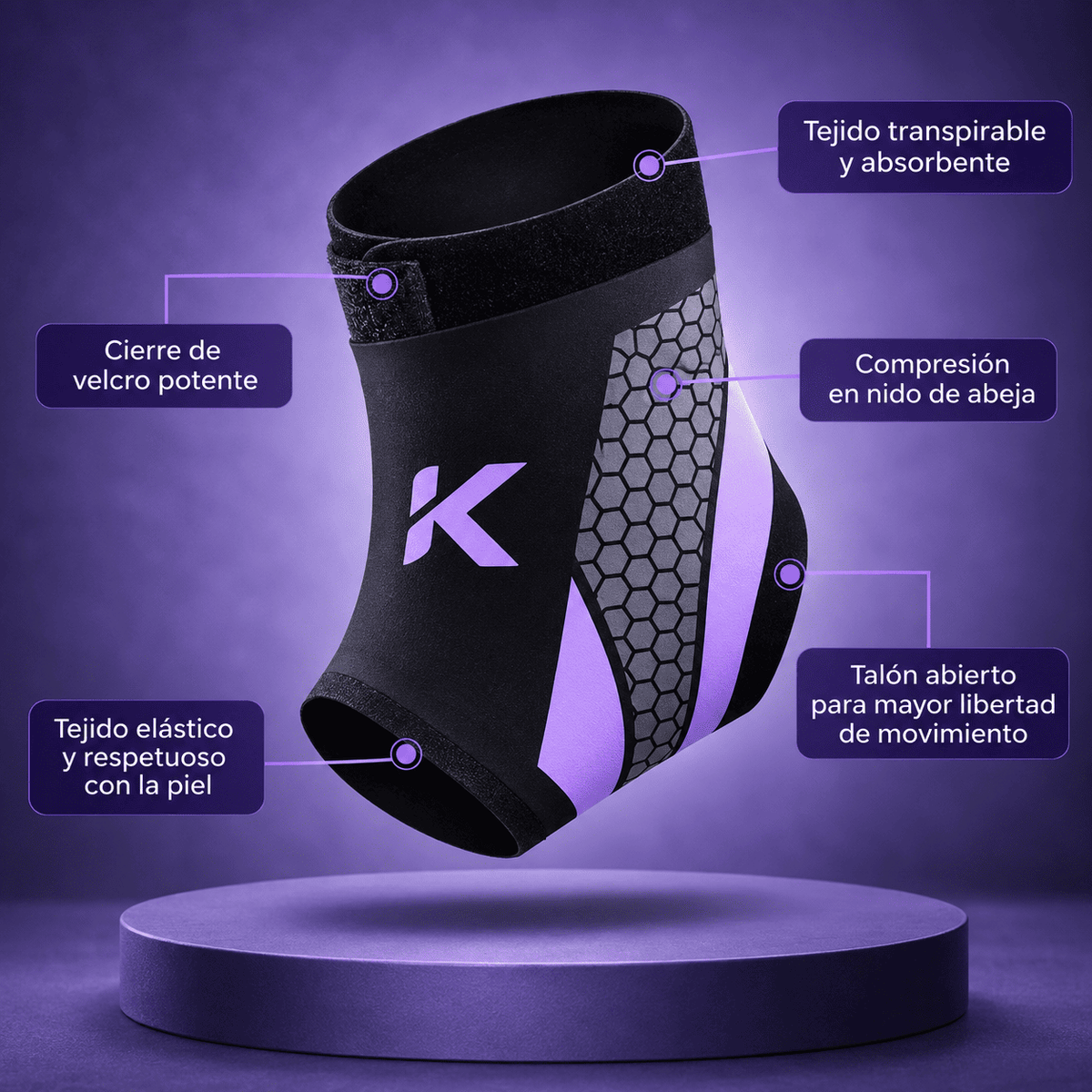 Kynora™ Tobillera de compresión