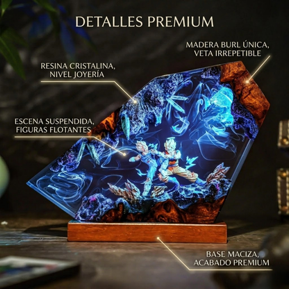 KameHakai™ Lámpara de Resina