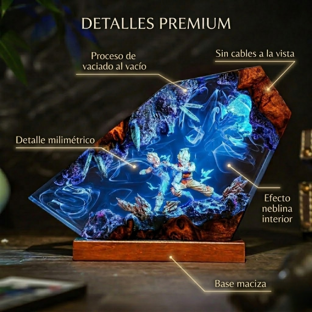 KameHakai™ Lámpara de Resina